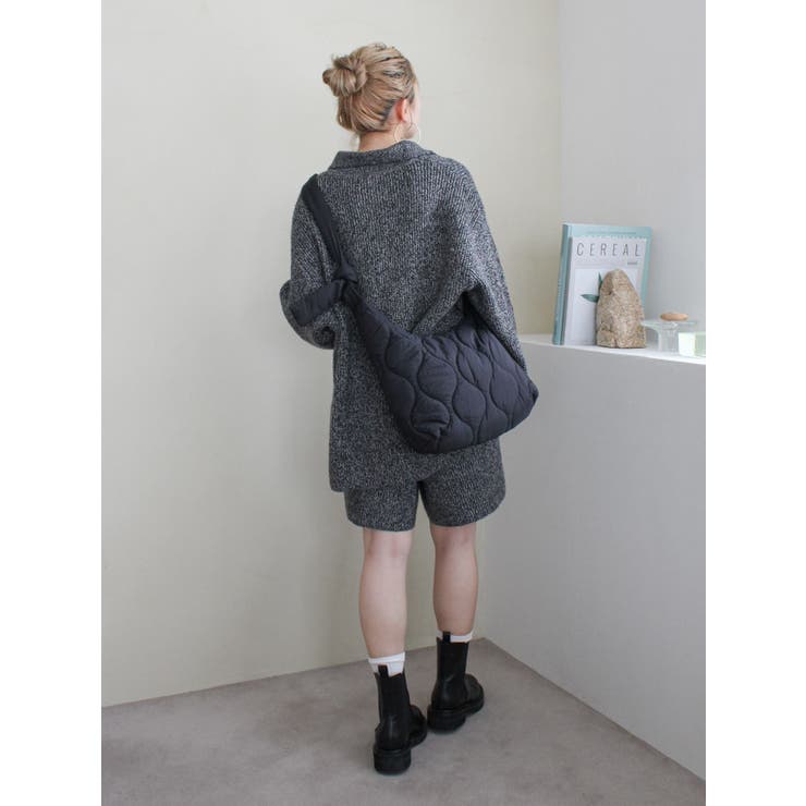 カラーネップニットカーディガン | Ungrid | 詳細画像12 