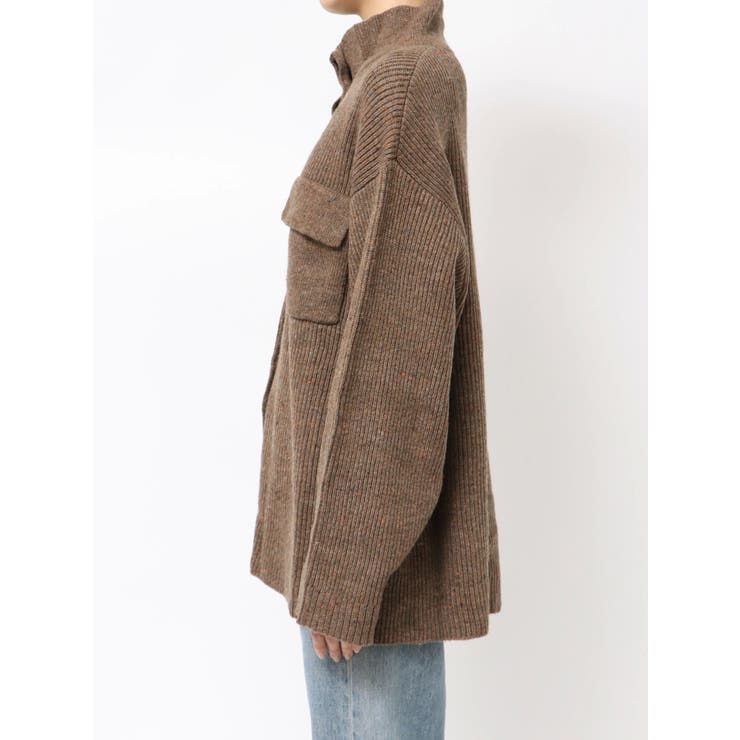 カラーネップニットカーディガン | Ungrid | 詳細画像14 