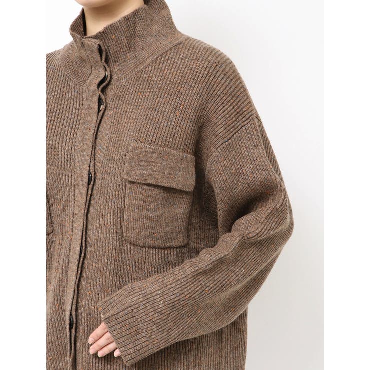 カラーネップニットカーディガン | Ungrid | 詳細画像17 