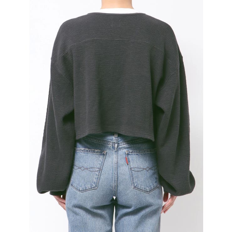 ハニカムショートカーディガン | Ungrid | 詳細画像18 