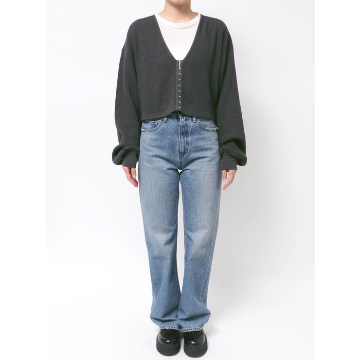 ハニカムショートカーディガン | Ungrid | 詳細画像23 