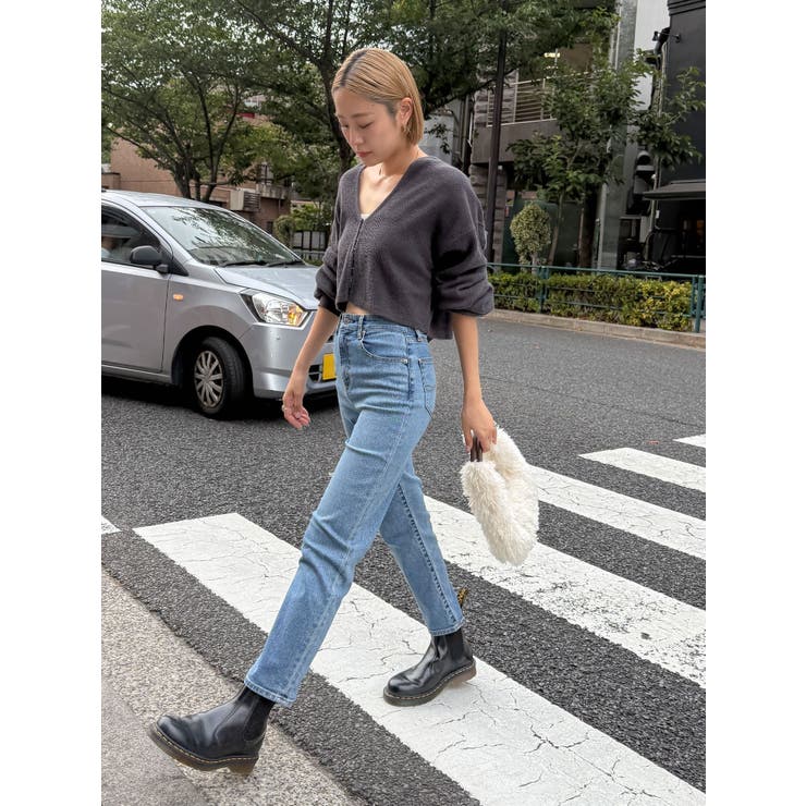 ハニカムショートカーディガン | Ungrid | 詳細画像7 