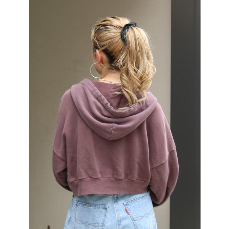 ダブルジップヴィンテージショートパーカー | Ungrid | 詳細画像15 