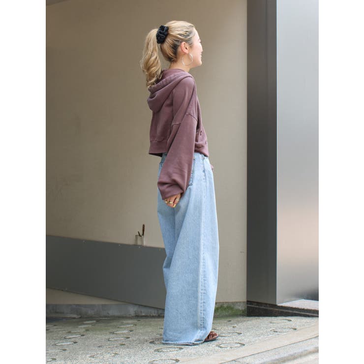 ダブルジップヴィンテージショートパーカー | Ungrid | 詳細画像17 