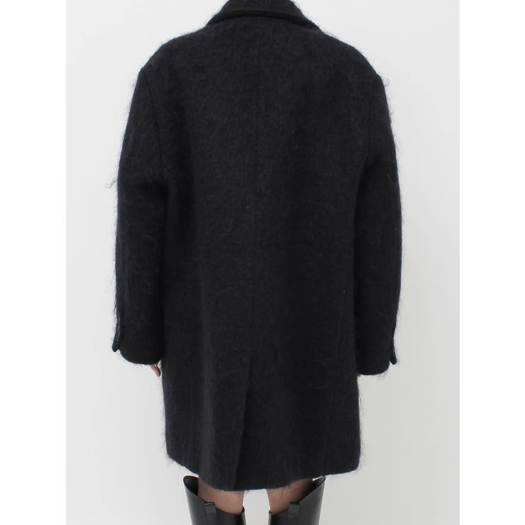 【Htage】モヘア混ロングシャギービッグジャケットコート | Ungrid | 詳細画像22 