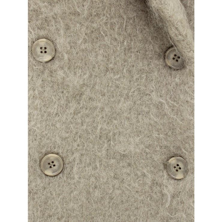 【Htage】モヘア混ロングシャギービッグジャケットコート | Ungrid | 詳細画像30 