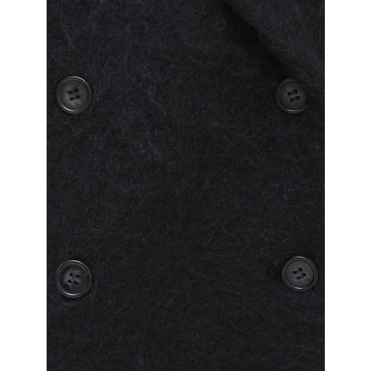 【Htage】モヘア混ロングシャギービッグジャケットコート | Ungrid | 詳細画像31 