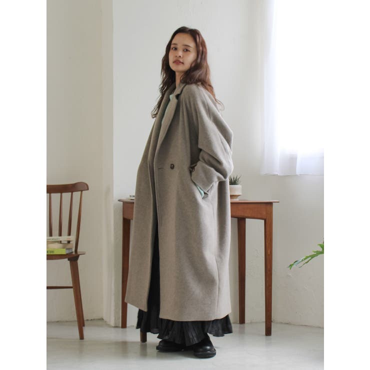 ルーズシルエットチェスターコート | Ungrid | 詳細画像10 
