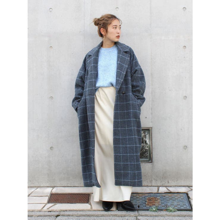 ミックス | ルーズシルエットチェスターコート | Ungrid