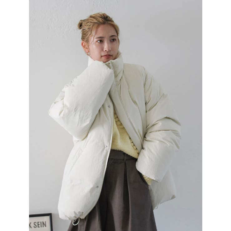 ミドル丈ルーズシルエットダウン | Ungrid | 詳細画像1 