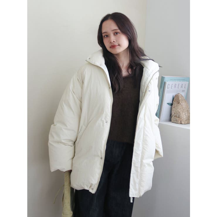 ミドル丈ルーズシルエットダウン | Ungrid | 詳細画像30 