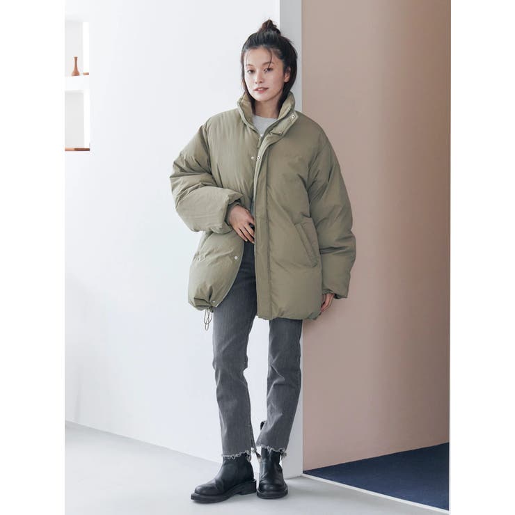 ミドル丈ルーズシルエットダウン | Ungrid | 詳細画像8 