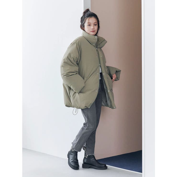 ミドル丈ルーズシルエットダウン | Ungrid | 詳細画像9 