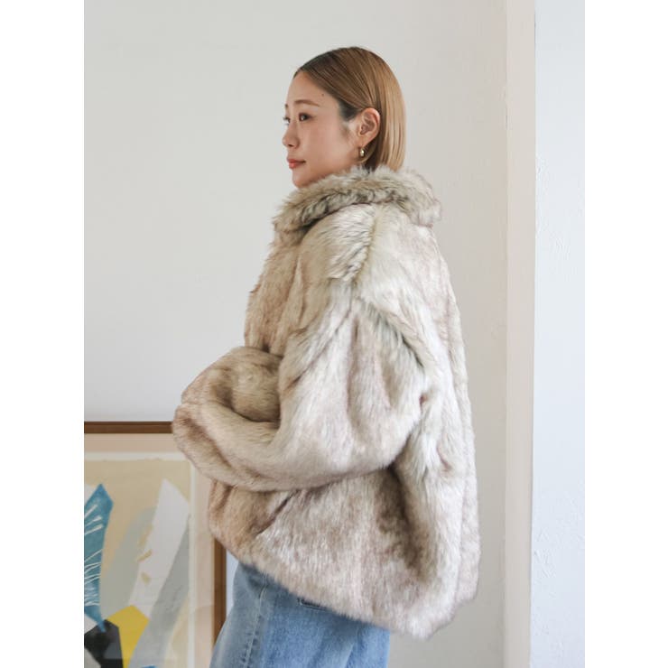 ボリュームデザインファーコート[品番：MKSW0067018]｜Ungrid（アン