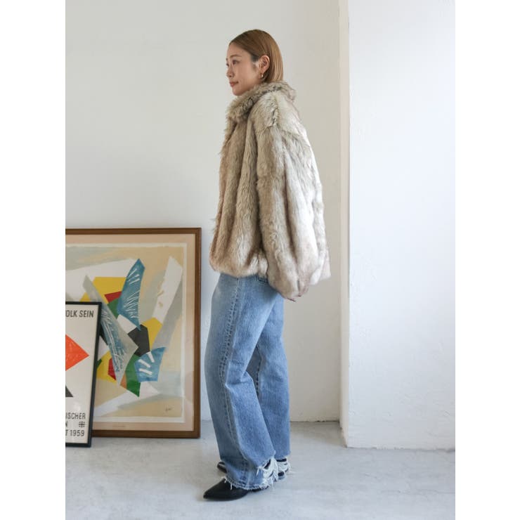 ボリュームデザインファーコート[品番：MKSW0067018]｜Ungrid（アン