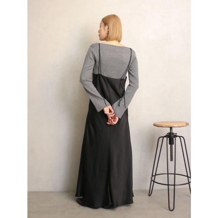 フィットフレアキャミワンピース | Ungrid | 詳細画像10 