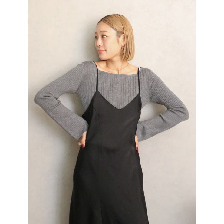 フィットフレアキャミワンピース | Ungrid | 詳細画像11 