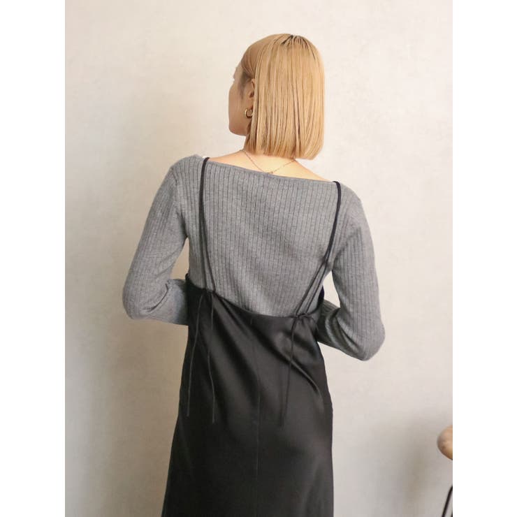 フィットフレアキャミワンピース | Ungrid | 詳細画像12 