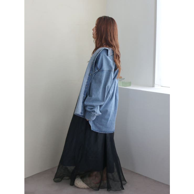 チュールレイヤードキャミワンピース | Ungrid | 詳細画像12 