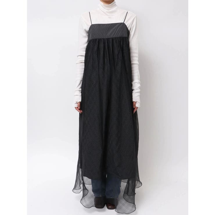 チュールレイヤードキャミワンピース | Ungrid | 詳細画像15 