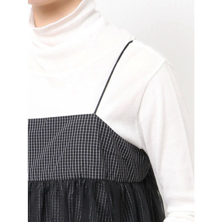 チュールレイヤードキャミワンピース | Ungrid | 詳細画像19 