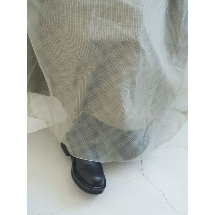 チュールレイヤードキャミワンピース | Ungrid | 詳細画像8 