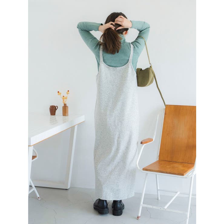 Ｖネックデザインニットキャミワンピース | Ungrid | 詳細画像13 