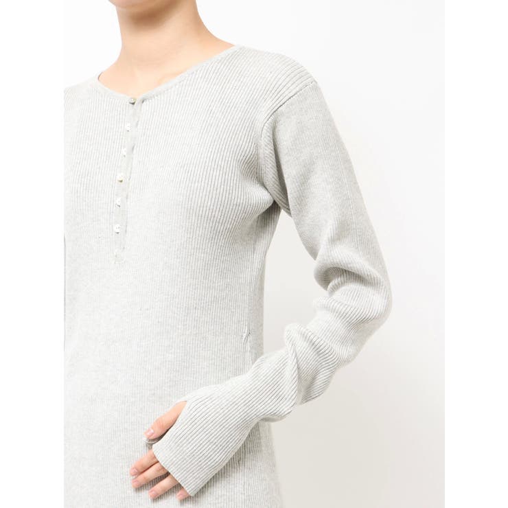 ヘンリーネックニットワンピース | Ungrid | 詳細画像21 