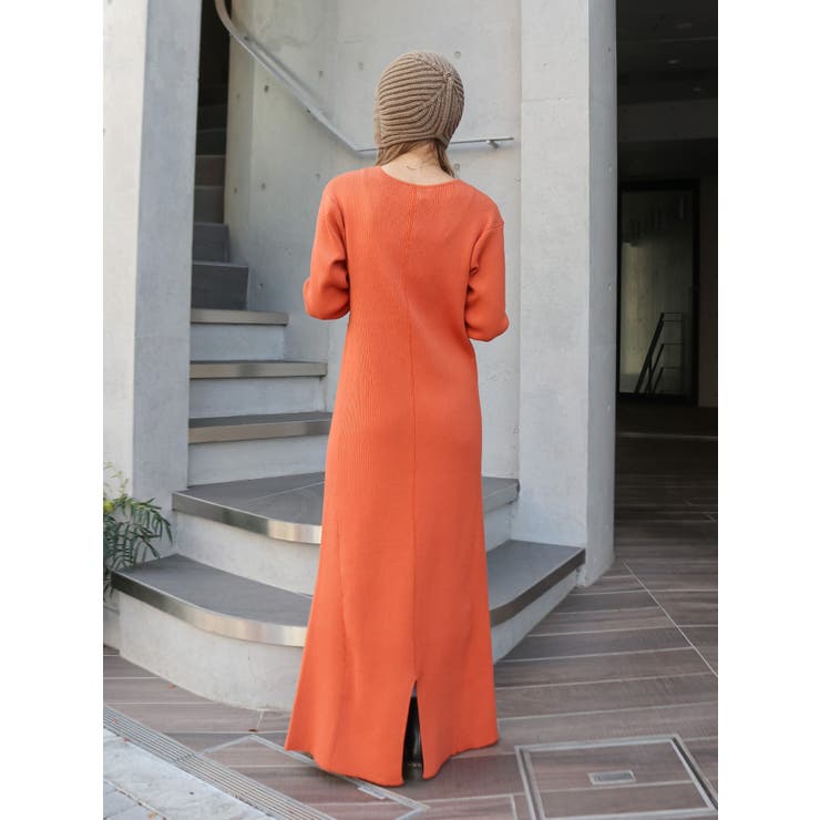 ヘンリーネックニットワンピース | Ungrid | 詳細画像9 