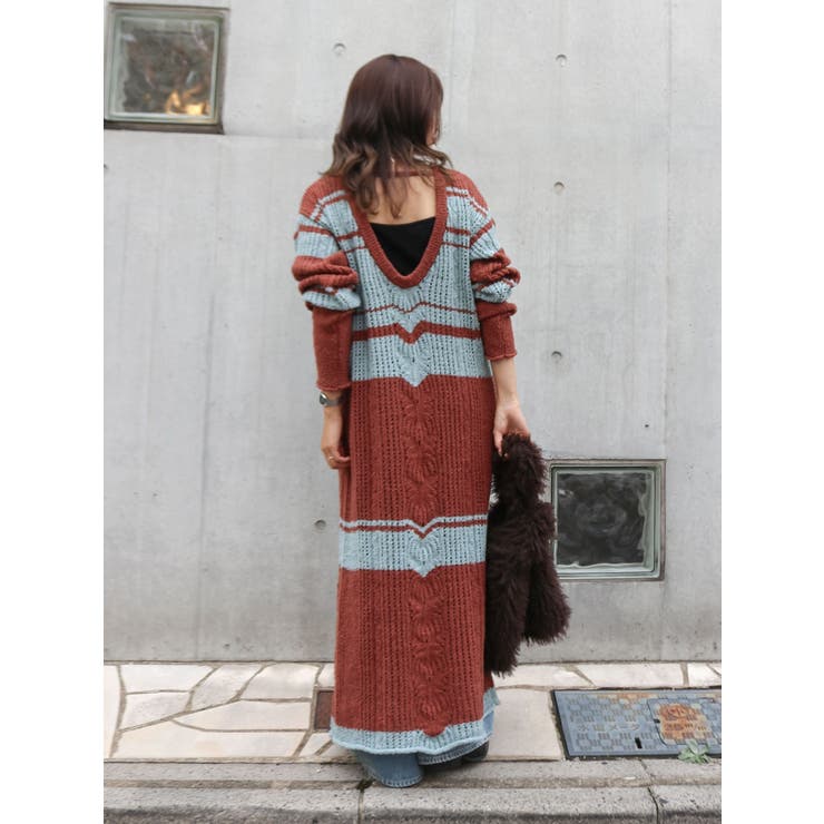 ブークレレーシーニットワンピース | Ungrid | 詳細画像8 