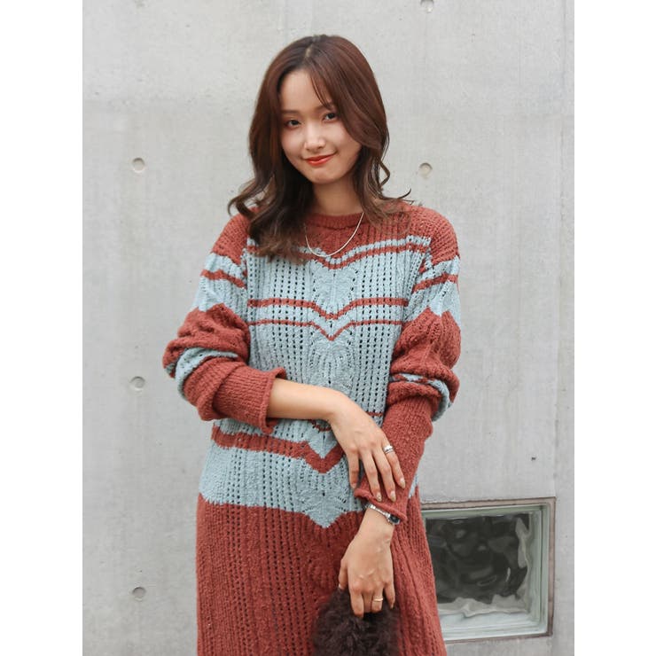 ブークレレーシーニットワンピース | Ungrid | 詳細画像9 