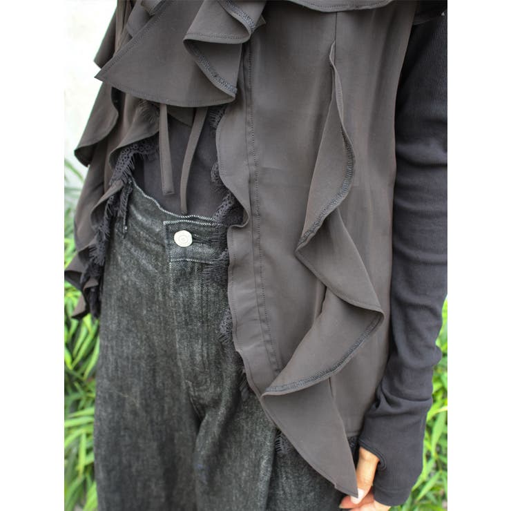 フィブツイルフリルキャミ | Ungrid | 詳細画像10 