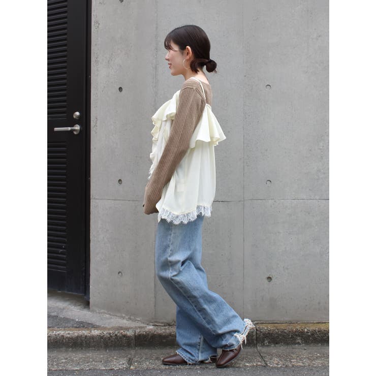 フィブツイルフリルキャミ | Ungrid | 詳細画像18 