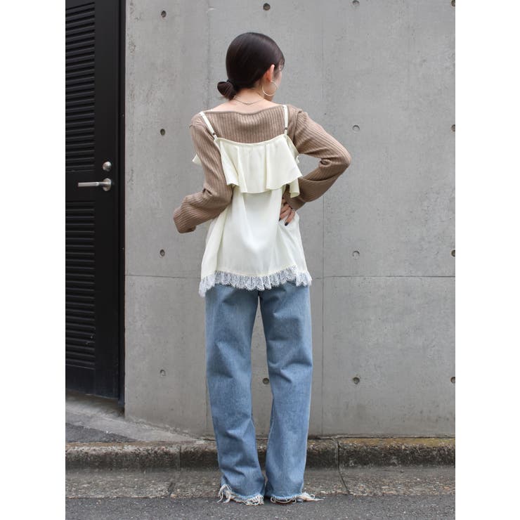 フィブツイルフリルキャミ | Ungrid | 詳細画像19 