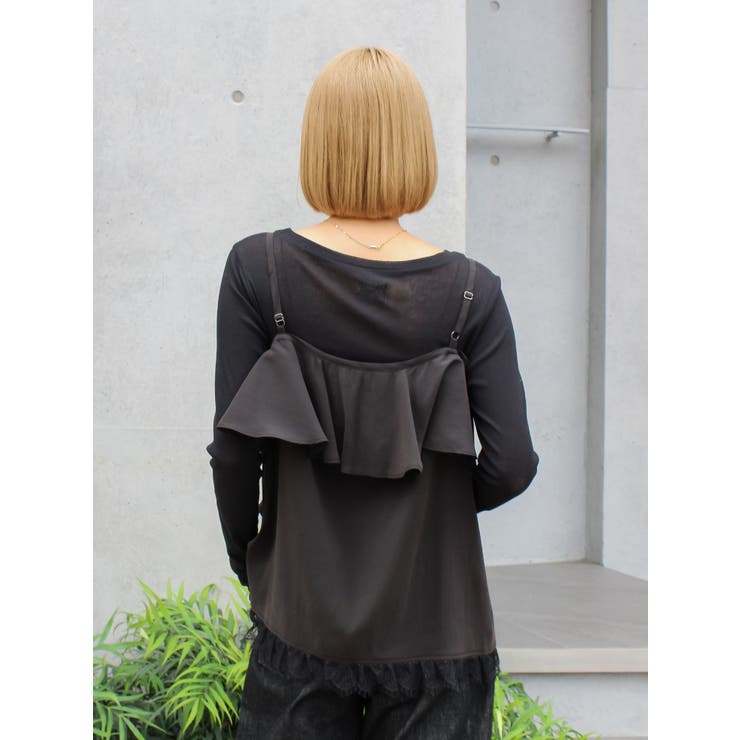 フィブツイルフリルキャミ | Ungrid | 詳細画像9 