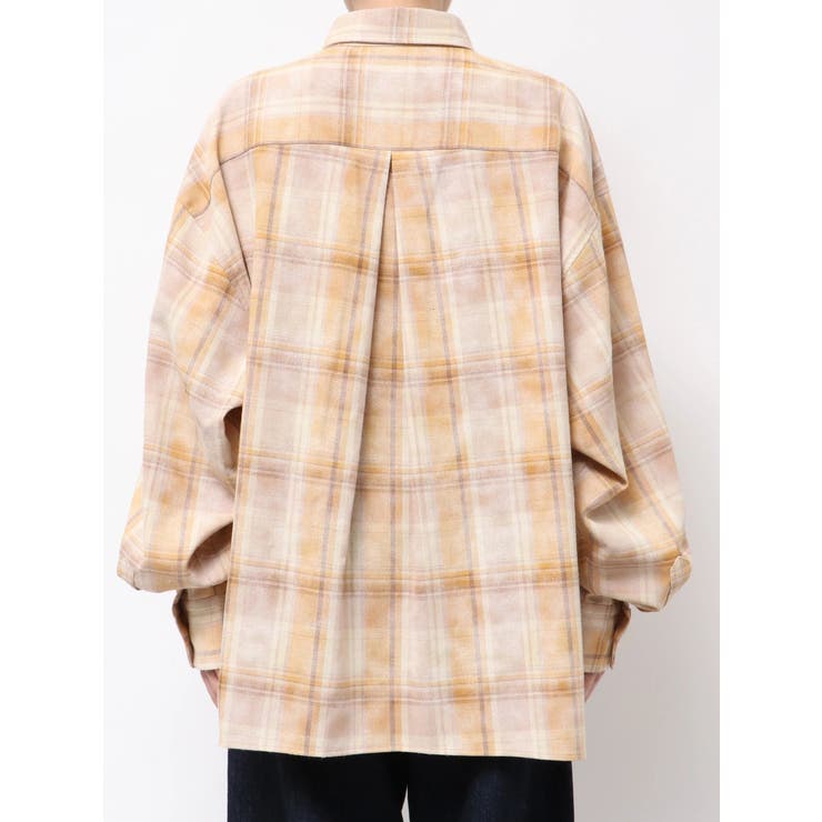 ブリーチチェックルーズシャツ | Ungrid | 詳細画像32 