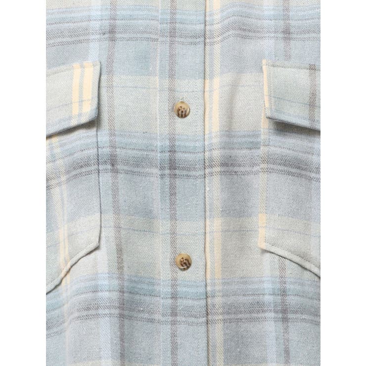 ブリーチチェックルーズシャツ | Ungrid | 詳細画像39 