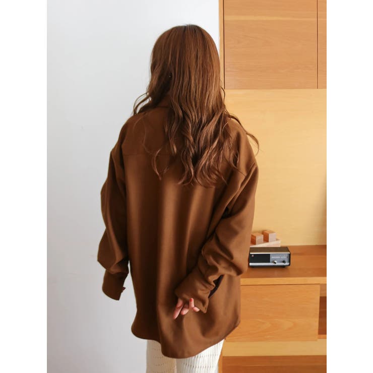 起毛デザインシャツ | Ungrid | 詳細画像21 