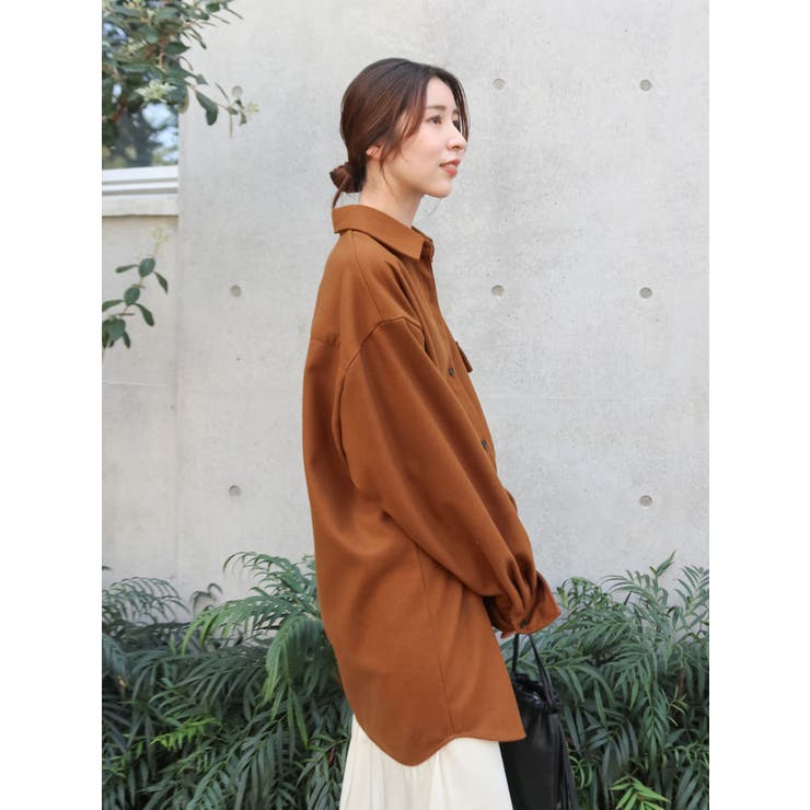 起毛デザインシャツ | Ungrid | 詳細画像27 