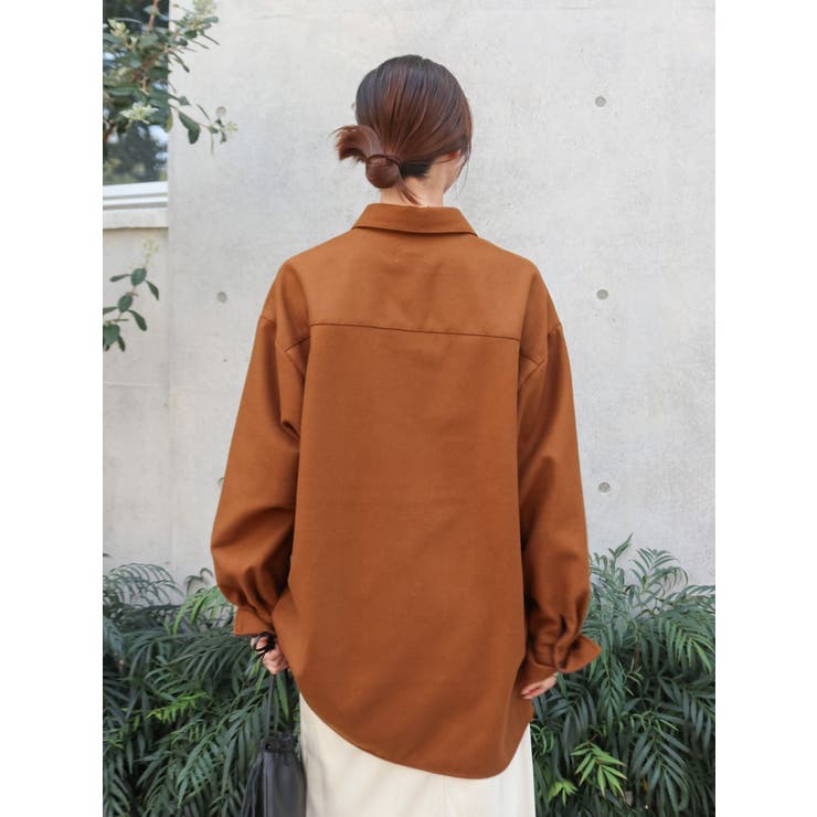 起毛デザインシャツ | Ungrid | 詳細画像28 