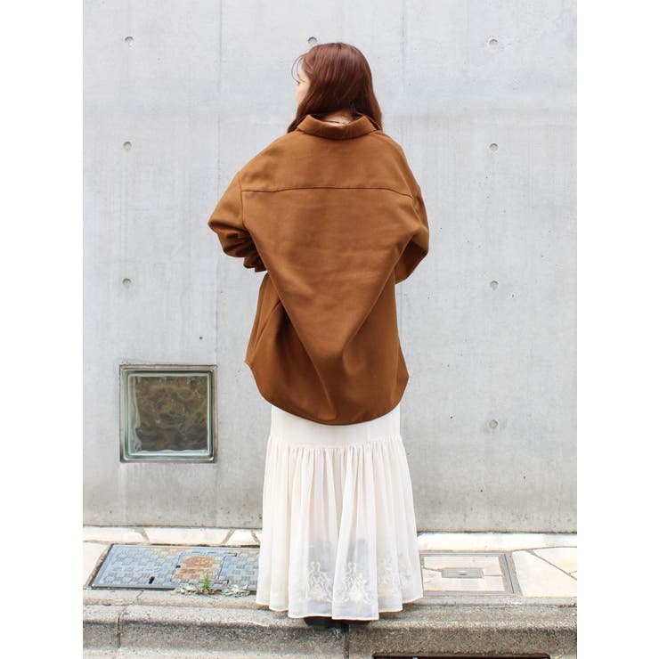 起毛デザインシャツ | Ungrid | 詳細画像36 