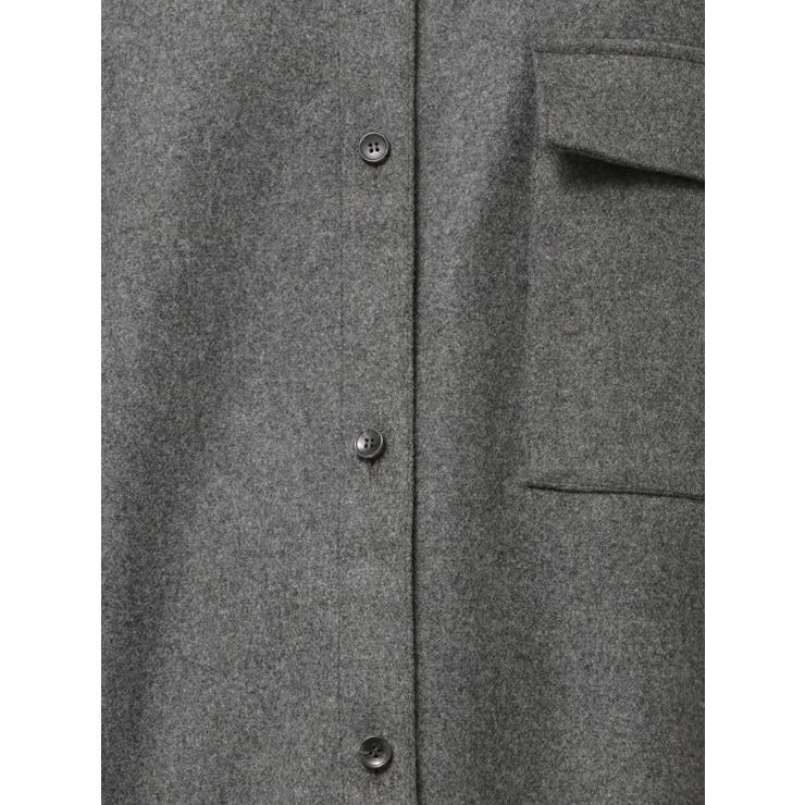 起毛デザインシャツ | Ungrid | 詳細画像48 