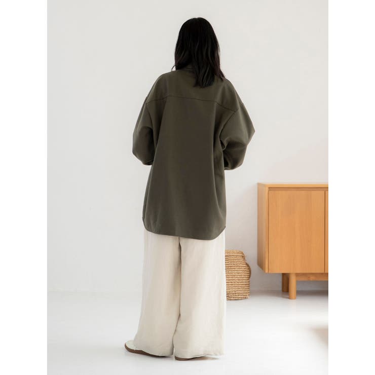 起毛デザインシャツ | Ungrid | 詳細画像8 