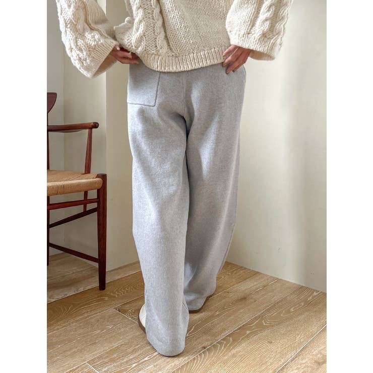 カシミヤ混ニットパンツ | Ungrid | 詳細画像13 