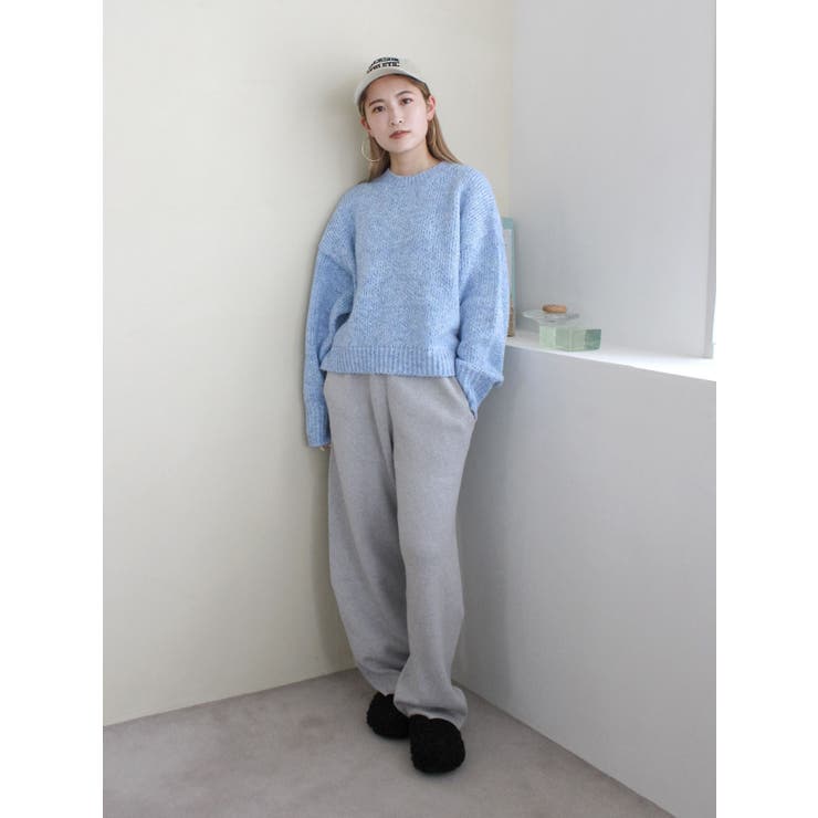 カシミヤ混ニットパンツ | Ungrid | 詳細画像18 