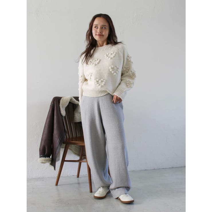 カシミヤ混ニットパンツ | Ungrid | 詳細画像25 