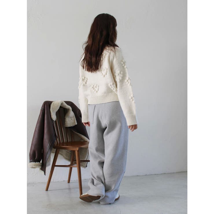 カシミヤ混ニットパンツ | Ungrid | 詳細画像26 