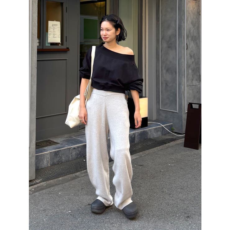 カシミヤ混ニットパンツ | Ungrid | 詳細画像34 