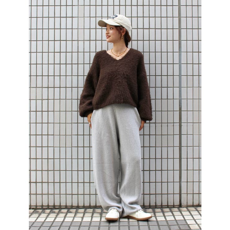 カシミヤ混ニットパンツ | Ungrid | 詳細画像37 