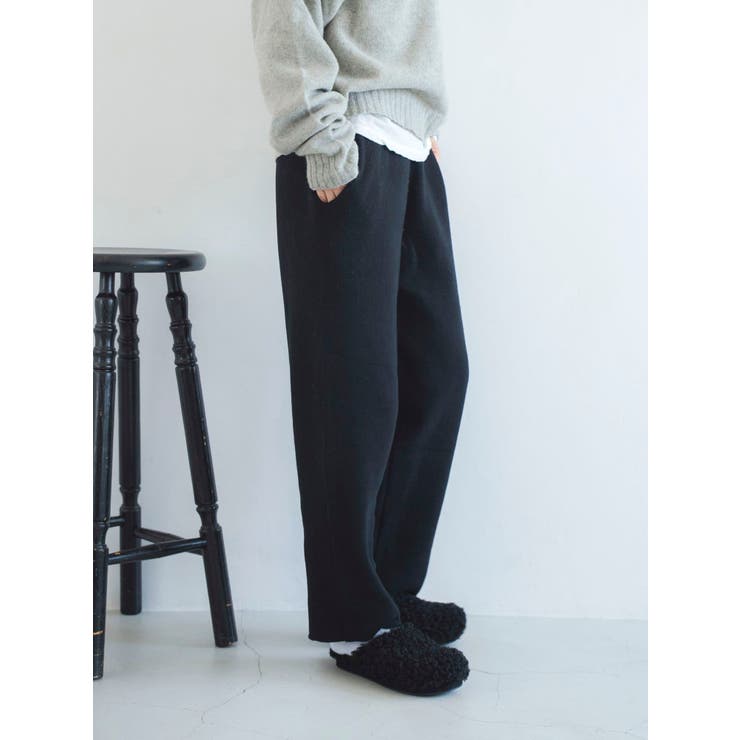 カシミヤ混ニットパンツ | Ungrid | 詳細画像6 